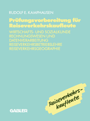 cover image of Prüfungsvorbereitung für Reiseverkehrskaufleute